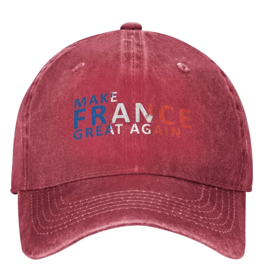 Casquette « Make France Great Again » — Rouge Patrie